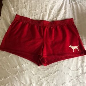 PINK Victoria’s Secret Red Shorts